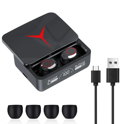 M90 Fones de ouvido sem fio TWS Bluetooth controle de toque fones de ouvido esportivos fones de ouvido Hifi estéreo para jogos com microfone para smartphone