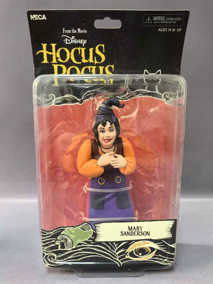 Disney Hocus Pocus Irmãs Sanderson Boneca Articulada de 15 cm - Modelo Colecionável de Presente Para Fãs e Meninas Adequado Para Aniversário