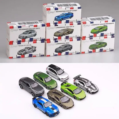 Bburago 1:64 Porsche 911 GT2 Lamborghini Ferrari SP3 812 1959 Cadillac Miniatura de Carro de Liga Fundida Brinquedo de Coleção Presentes