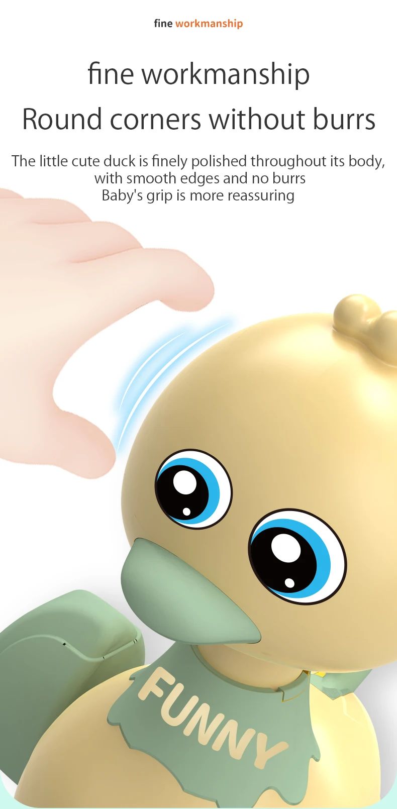 Baby Toy Cars Toddler Swing Press And Go Cute Duck Car Educational Toys For Boys Girls Pull Back Cars Toy Children Xmas Gifts