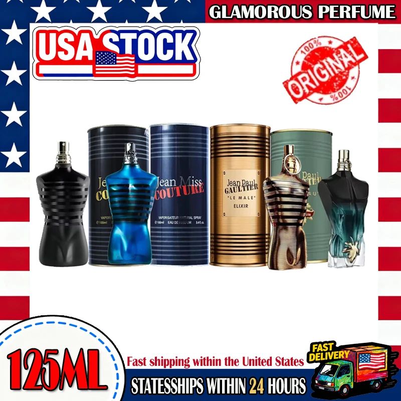 New 100ml Gaultier Original Arab Perfumes Eau De Parfum Spray High Quality Men's Cologne Lasting Charm Pheromones Perfume