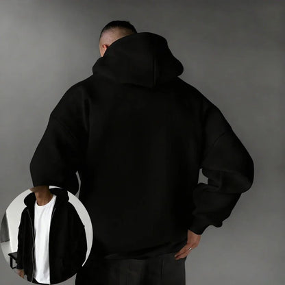 Dragon Ball Y2K Versatile Zipper Hoodie Men's Autumn/Winter New Gohan Anime Printed American Hip Hop Casual Loose Sweater Top