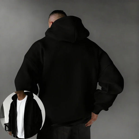 Dragon Ball Y2K Versatile Zipper Hoodie Men's Autumn/Winter New Gohan Anime Printed American Hip Hop Casual Loose Sweater Top