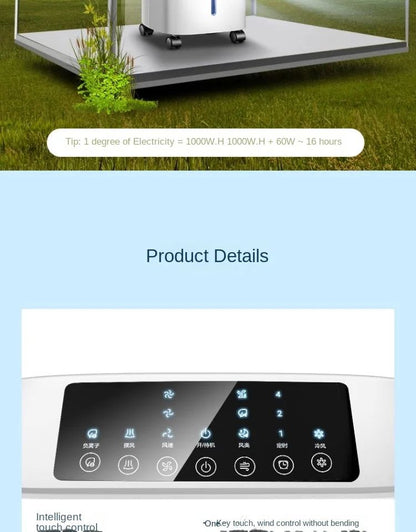 Ar condicionado portátil - Haier 220V Ventilador de resfriamento único com refrigeração a água