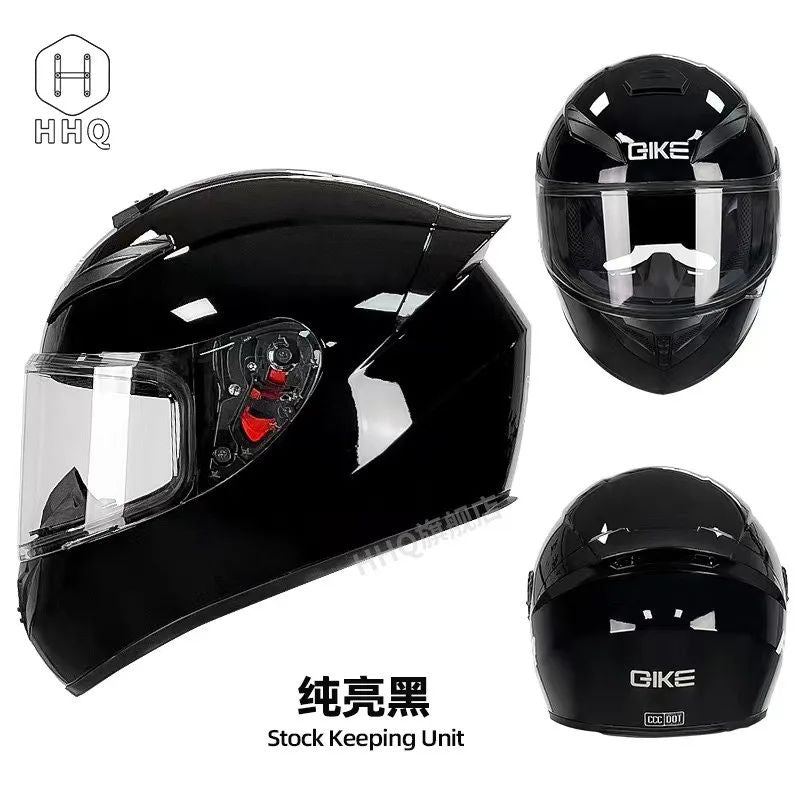 Capacete de Moto Retrô Bluetooth Fechado para Homens e Mulheres – Proteção Solar e Antiembaciamento Clássico