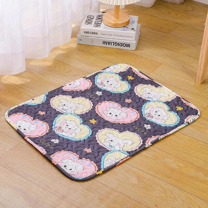 Tapete de Verão para Pets Cobertor Gelado à Prova de Umidade para Cães Almofada para Sofá e Chão Hipoalergênico para Gatos Capas de Cama para Pets Respiráveis