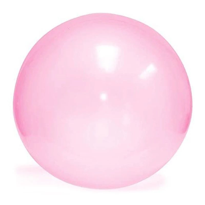 Kids Blow Up Balloon Toy Children Outdoor Soft Air Water Filled Bubble Ball Fun Party Game Summer Gift Inflatable Elastic Ball