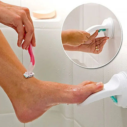 New Bathroom Shower Foot Rest Shaving Leg Step Aid Grip Holder Pedal Step Suction Cup Non Slip Foot Pedal Wash Feet