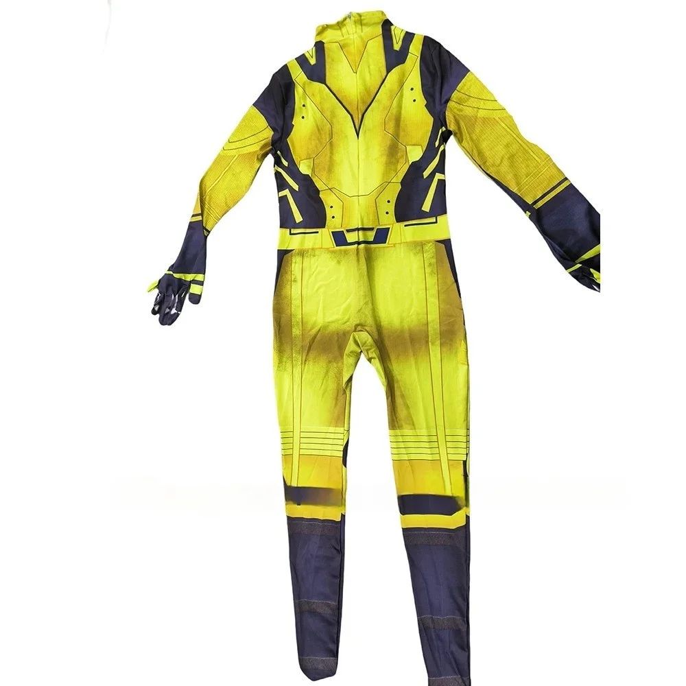 Kids Cosplay Superhero Costume Anime Halloween Party Zentai Suit Catsuit Wolverine Symbiote Wolf Boy Girls Bodysuit Jumpsuit