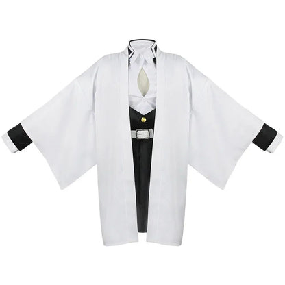 Anime Kimono Kanroji Mitsuri Cosplay Costume Kisatsutai Sexy Women Halloween Clothes