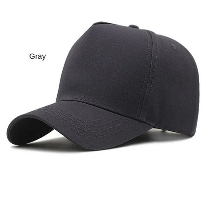 Big Head Plus Size XXL Baseball Cap Men Women Oversize High Crown Adjustable Fashion Trucker 56-60cm 61-65cm Hats