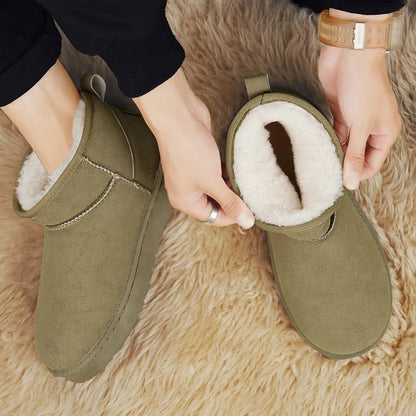 Mens Shoes Classic Top Quality Suede Leather Ankle Boots 2025 Winter Snow Boots for Men New Fashion Australia Boots 36-45