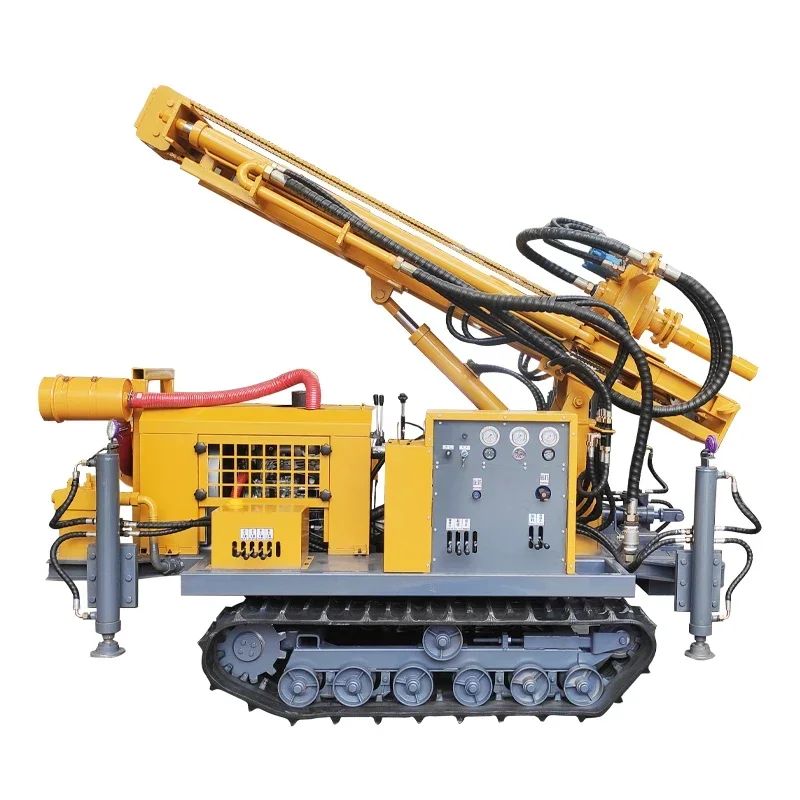 Perfuratriz Rotativa de Poço Artesiano a Diesel YUGONG com Profundidade de 600m - Ideal para Projetos de Água Industriais e Agrícolas