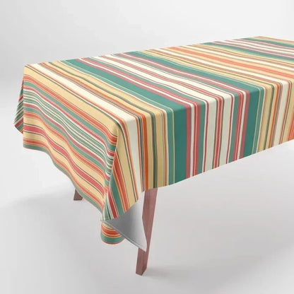 Festive Christmas Patterns Restaurant Kitchen Tablecloth Living Room Home Decoration Rectangular Party Decoration