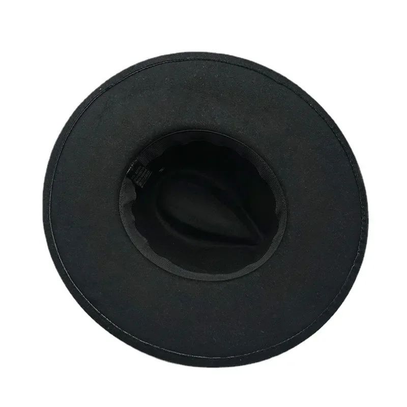 Chapéu Fedora de Feltro de Lã Novo para Mulheres e Homens, Elegante para Outono Inverno, Chapéus de Inverno para Senhoras e Cavalheiros, Casamento, Igreja, Jazz, 55-60CM Gorros