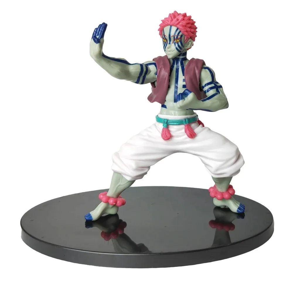 Boneco de Anime Demon Slayer Kimetsu No Yaiba Tanjiro Nezuko Zenitsu Figurine Inosuke Guerreiro Bonecos de Ação Colecionáveis Brinquedo Modelo