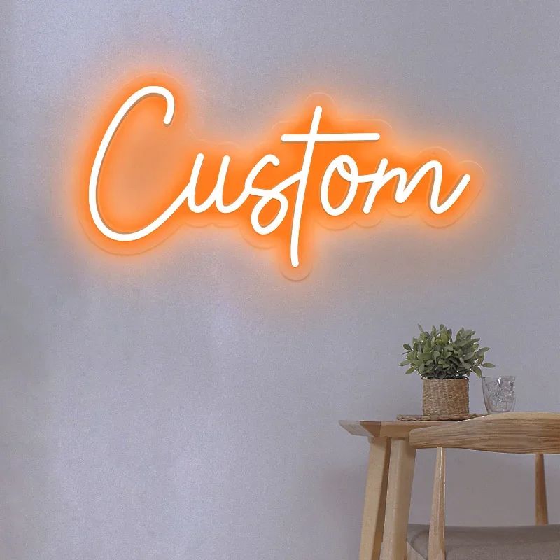 Custom your Personalised Name Neon Sign Light for girls/boys Birthday Gifts Party Bar Wedding Room Wall Decoration Neon Led Sign