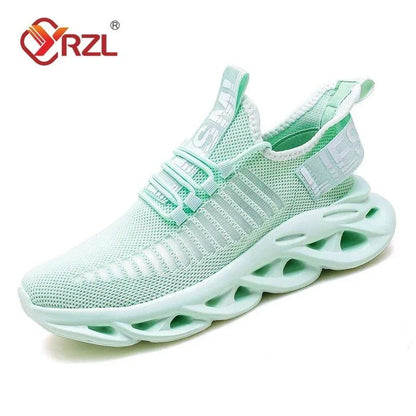 Men Shoes Comfortable Unisex Sneakers Breathable Couple Running Shoes Women Tenis Sports Shoe Size 36-46 White Walking Sneakers