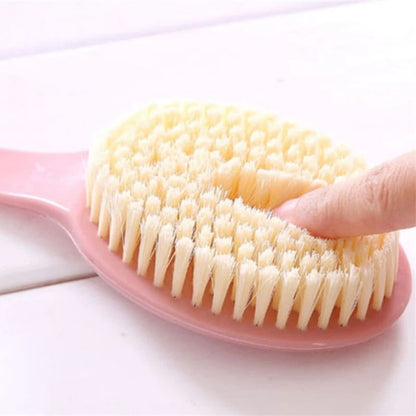 Esponja Esfoliante Corporal Esfoliante de Banho com Cabo Longo Escova de Banho Esfoliante Massageador de Pele Escova de Limpeza Acessórios de Banheiro