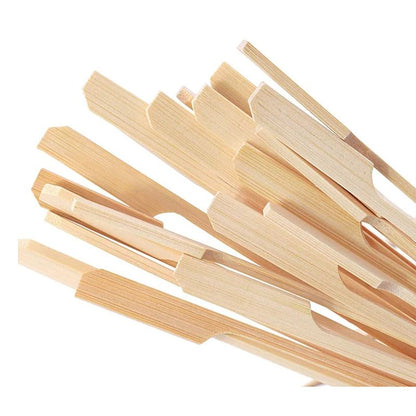 9CM/12CM 100 PCS Bamboo Skewer Meat Skewer Disposable Barbecue Bamboo Skewer Spicy Hot Pot Skewer Fruit Skewer Fork
