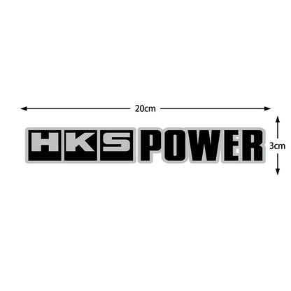 Para Adesivo HKS JDM Decalques de Corrida Moto Scooter Janela Automotiva Para-choque Decoração de Carro Acessórios Modificados ADVAN