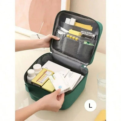 Medical Bag Portable Travel First Aid Kit Waterproof Large Capacity Medicine Storage Organizer Emergency Bag Camping