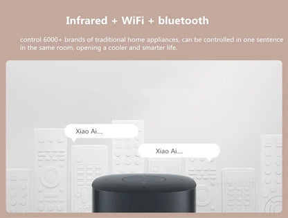 Xiaomi Xiaoai Bluetooth Speaker Play Enhanced Edition LED Digital Clock Display Infrared WiFi Speaker Music Player Smart Home