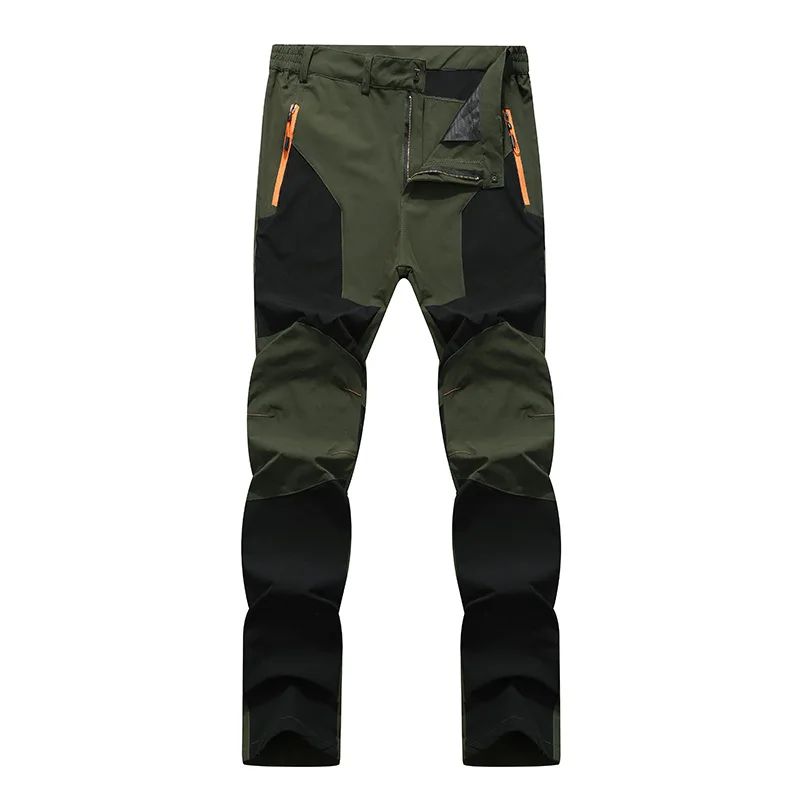 Calças de pesca elásticas masculinas de outono, novas, para uso externo, impermeáveis, resistentes ao desgaste, respiráveis, de secagem rápida, para montanhismo