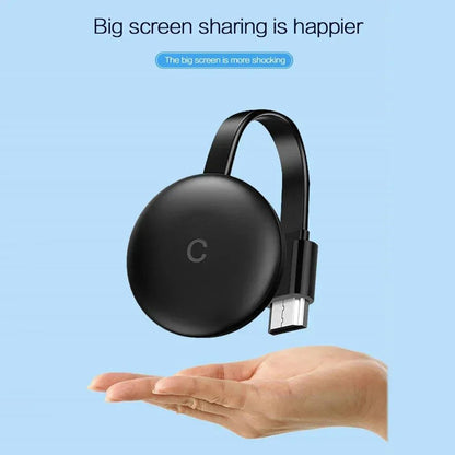 NOVO Dongle de exibição WiFi sem fio 5G/2.4G Espelhamento de tela 1080P HD TV Stick Para Chromecast 4K HD Reprodutor de mídia compatível com HDMI