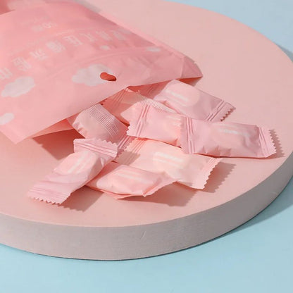 Bathroom Compressed Towel Disposable Capsules Towels Magic Face Care Tablet Non Woven Travel Portable Cloth Wipes Paper Tissue
