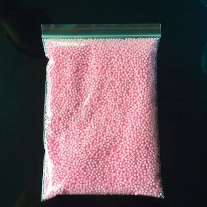 14000Pcs Polystyrene Filler Styrofoam Balls Bottle DIY Snow Mud Accessorie Small Tiny Foam Beads for Gift Box Balloon Decoration