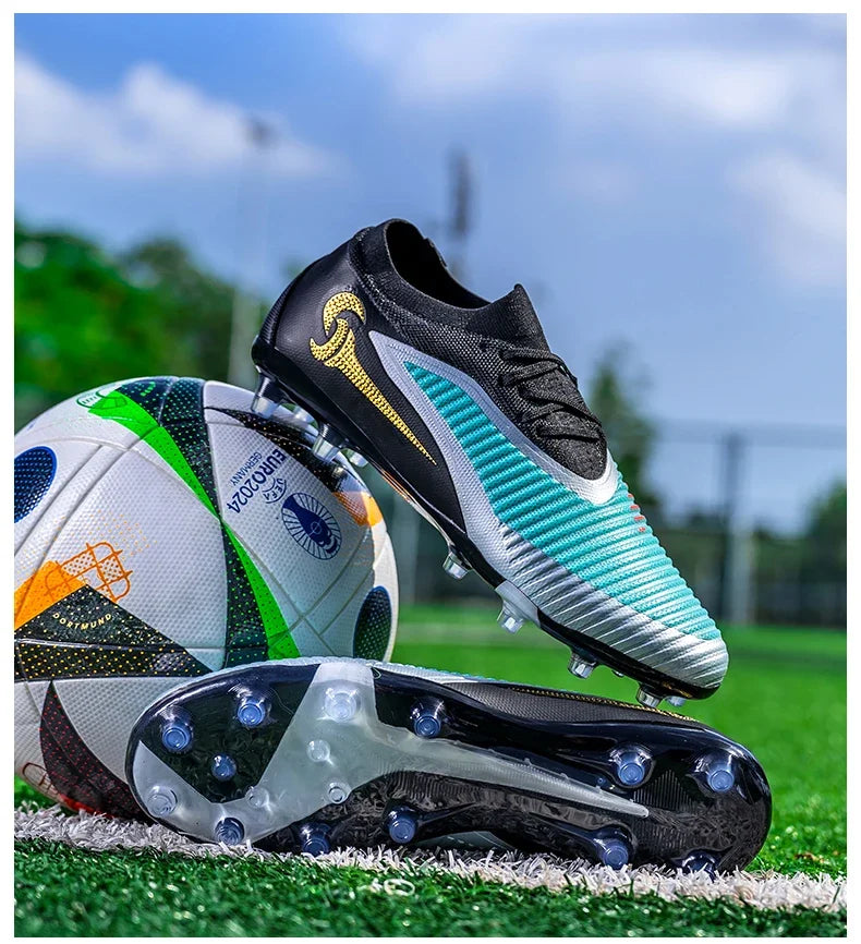 Men Football Shoes Fast Non-Slip Outdoor Football Field Boots Professional Grass Training Soccer Shoes Society Cleats Sneaker