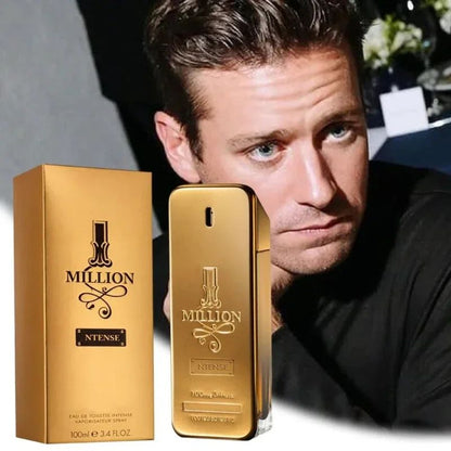 Pray Fragrance Cologne Woody Perfume Golden Million Gold Brick Extrait - Men's Long-Lasting 100ml Perfume Men's Perfume