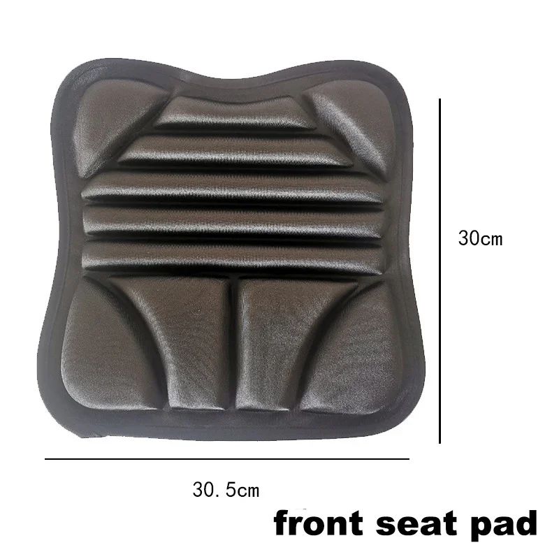 Kit 2 Almofadas de Selim para Moto 3D em Gel Confortável, Capa de Banco Respirável com Absorção de Choque Universal para Moto de Montanha Avançada