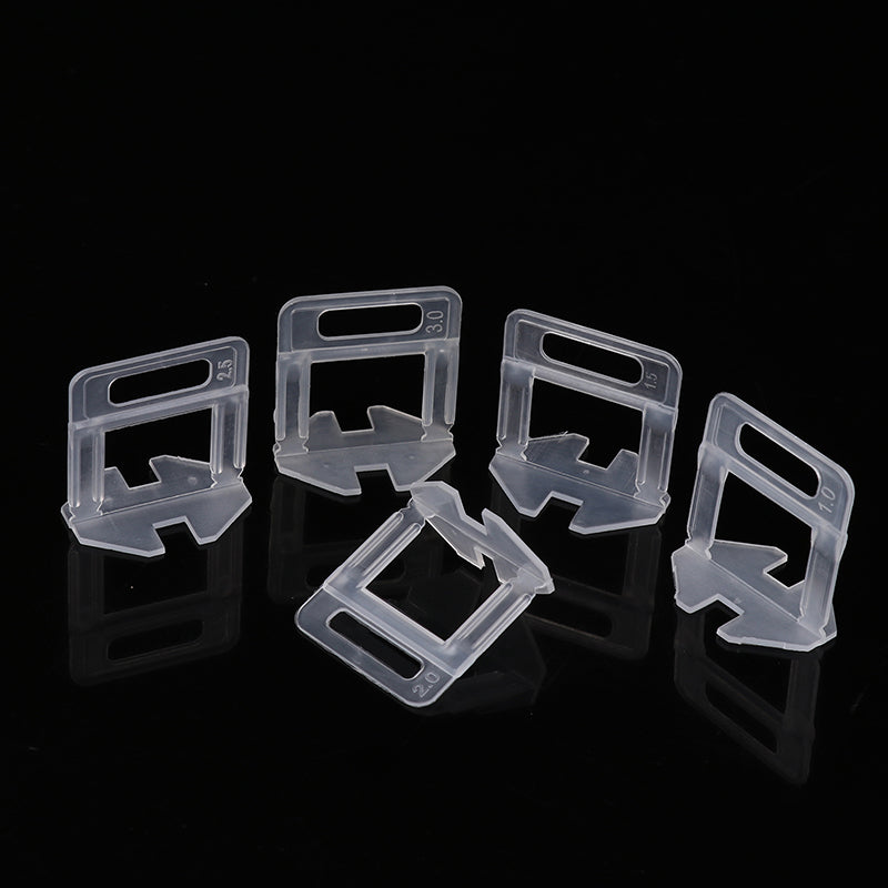 100PÇS Kit Clip Nivelador de Revestimento de 1-3MM Ferramentas de Construção Para Assentamento de Revestimentos Nivelador Decoração de Casa