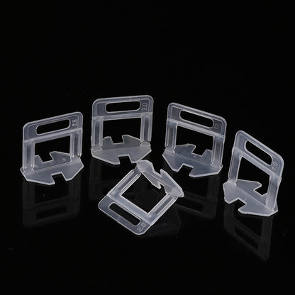 100PÇS Kit Clip Nivelador de Revestimento de 1-3MM Ferramentas de Construção Para Assentamento de Revestimentos Nivelador Decoração de Casa