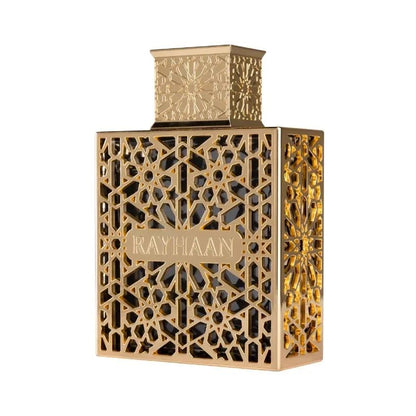 Perfume Gold-Lattice Arabesque Eau De Parfum Opulento Oriental Amadeirado Intrincado Luxuoso Alta Qualidade Fixação Duradoura Spray