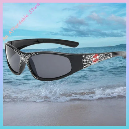 Spiderman Sunglasses Plastic Toys Children'S Marvel Avengers Figure Spider-Man Cartoon Fashion Sunglasses Kids Cute Goggle Gifts