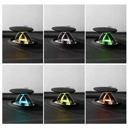 Elevador Tweeter para alto-falante com luz ambiente para Audi A6 C7 C8 A7 A4 A5 B8 B9 Q5 2017-2024 corneta de painel central Lâmpada profissional