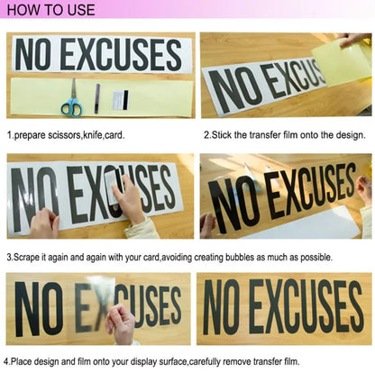 Hebrew Phrases wall Stickers Decorative Sticker Waterproof Home Decor Kids Room Nature Decor Home Decoration Accessories 4D29