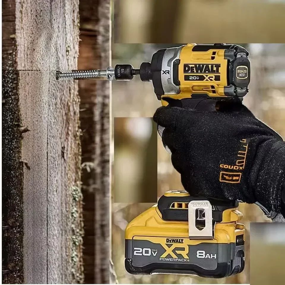 Parafusadeira de Impacto DEWALT DCF850 Parafusadeira Elétrica 20V Sem Escovas Sem Fio 3250RPM chaves de fenda Ferramentas de Alto Torque Ferramentas Elétricas