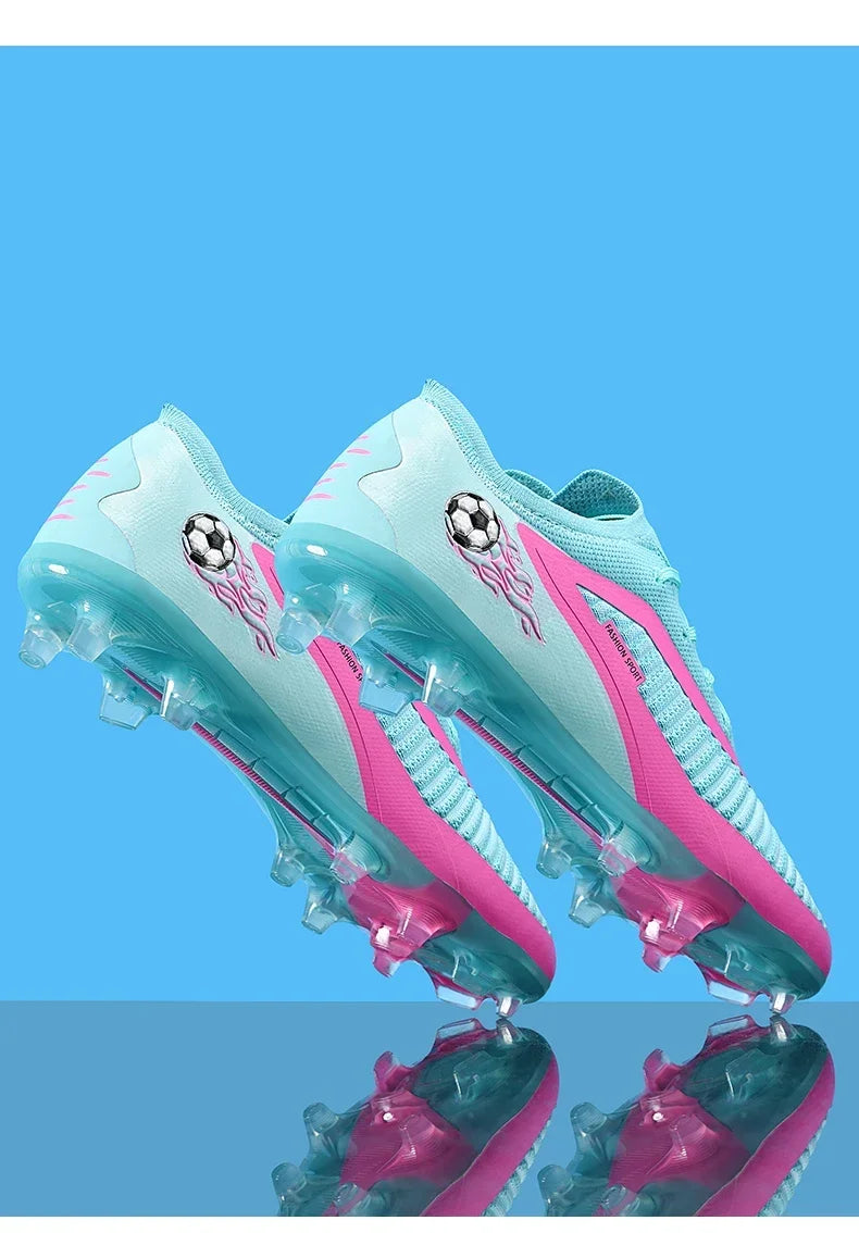 Men Soccer Shoes Original Fast Professional Unisex Cleats Low Cut Football Field Boot Non Slip Comfortable Outdoor Sneaker Match