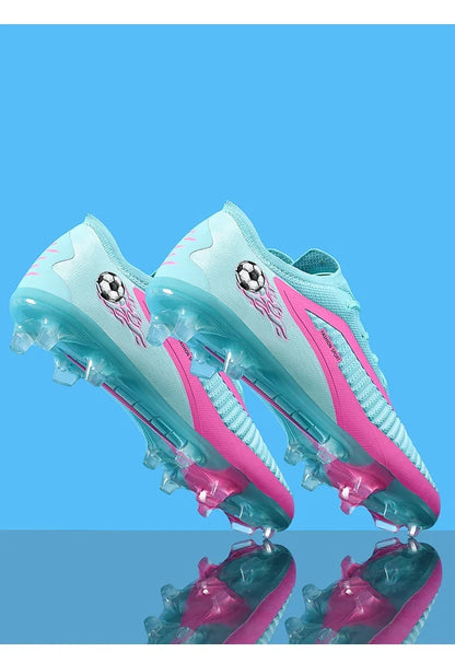 Men Soccer Shoes Original Fast Professional Unisex Cleats Low Cut Football Field Boot Non Slip Comfortable Outdoor Sneaker Match