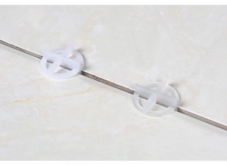 100 Peças Espaçadores de Porcelanato Clipe Cunha Sistema de Nivelamento Cerâmico Para Nivelamento de Lacunas de Piso e Parede Ferramentas de Construção