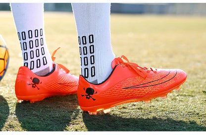 Men Society Soccer Shoes Cleats TF/FG Indoor Non Slip Original Professional Fast Football Shoes Grass Training Football Boots