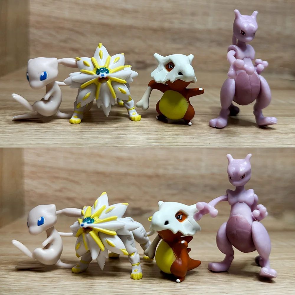 Pokémon Action Figure Brinquedos Pikachu Charmander Squirtle Bulbasaur Bonecos Pequenos Presente Infantil