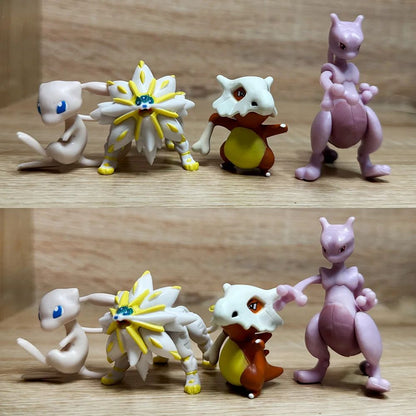 Pokémon Action Figure Brinquedos Pikachu Charmander Squirtle Bulbasaur Bonecos Pequenos Presente Infantil