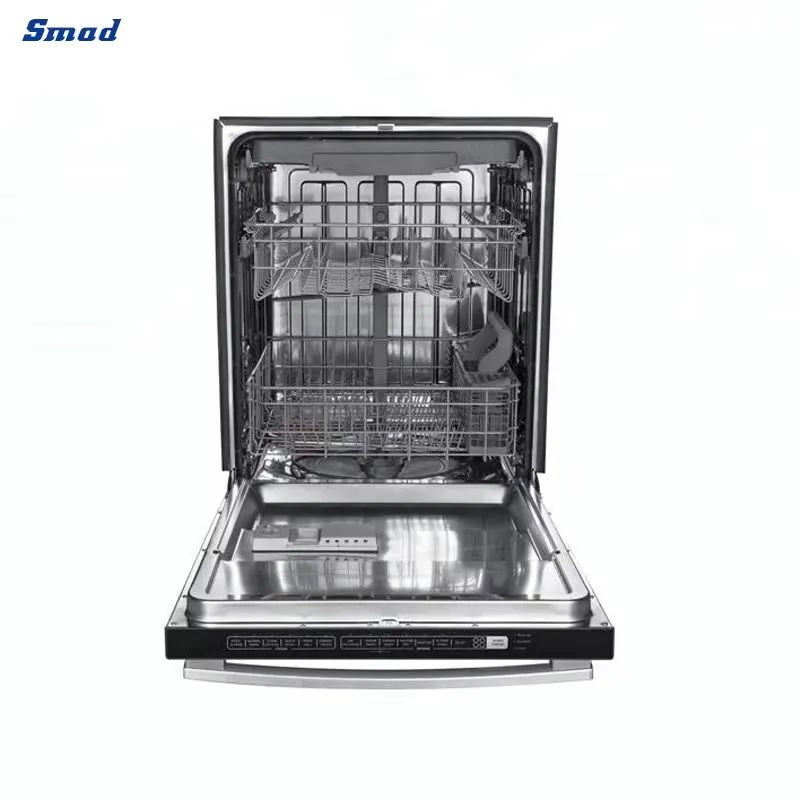 Portable Mini Countertop Dishwasher 6 Place Settings Compact Electric Dish Washing Machine for Home Apartment Dorm Kitchen