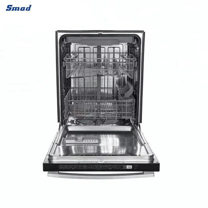 Portable Mini Countertop Dishwasher 6 Place Settings Compact Electric Dish Washing Machine for Home Apartment Dorm Kitchen