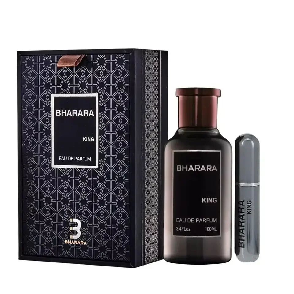 100ML Bharara King Eau De Parfum For Men 3.4 Oz Eau De Parfum Spray New In Packaging Sealed High-end Gift Box Perfume